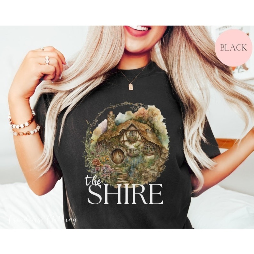 Shire Shirt, Gift For Bookish Fan, Bilbo Baggins Fan Classic Unisex Tshirt